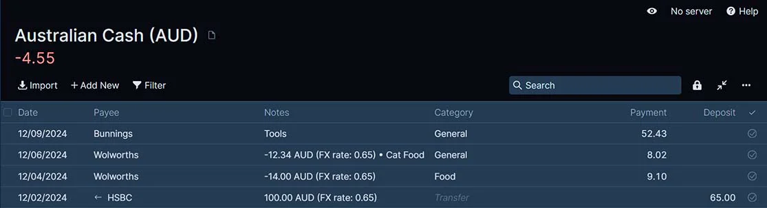 Pre-Conversion Transaction